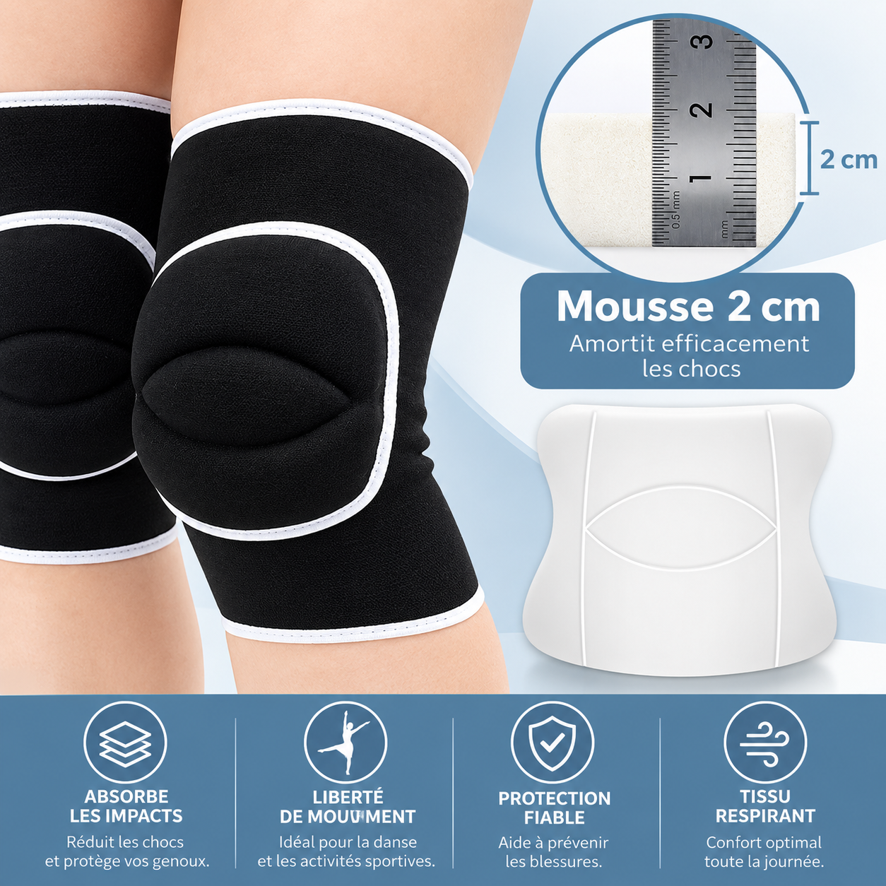 Genouillère de Protection pour Danse – Image 7