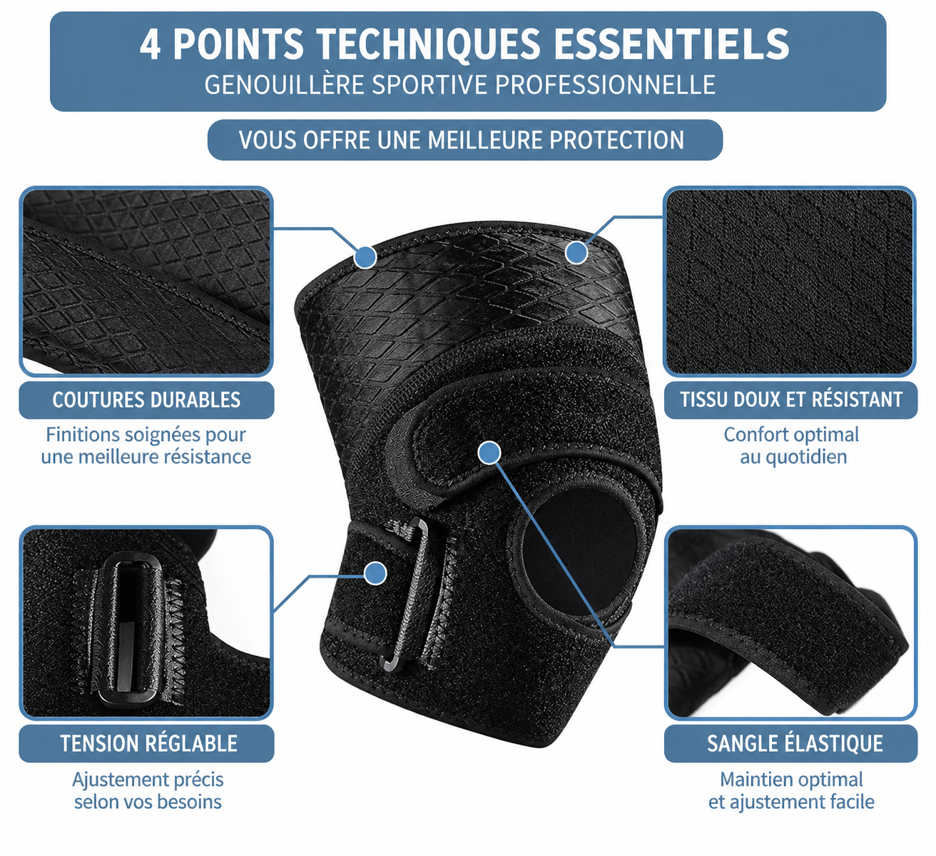 Genouillère pour Osgood Schlatter – Image 5