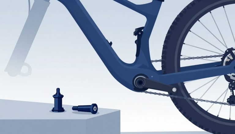 changer un boîtier de pédalier de VTT