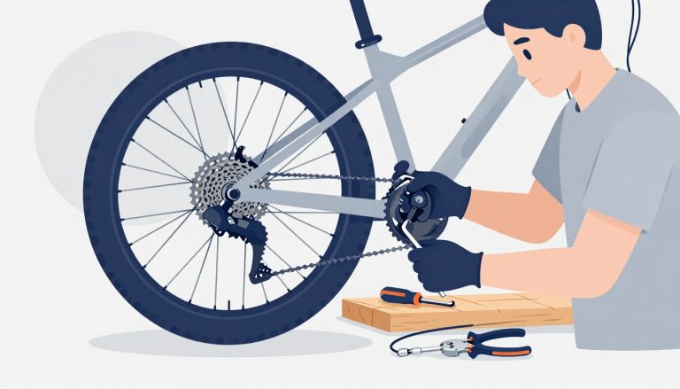 changer le dérailleur arrière de VTT