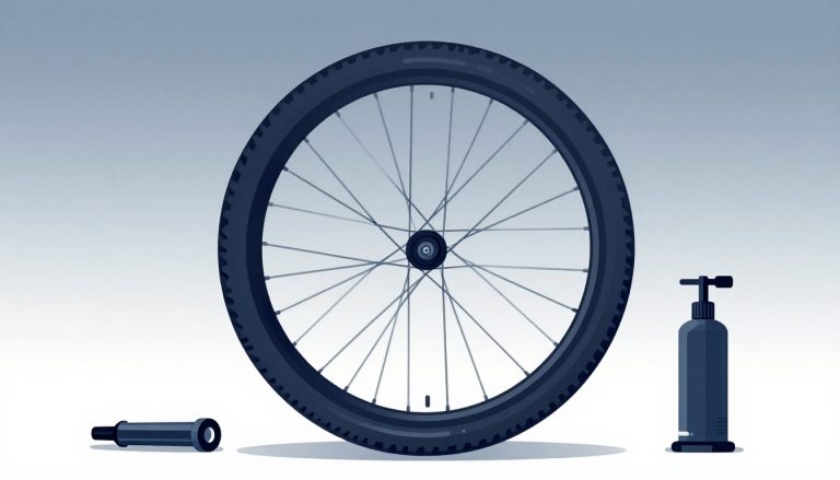changer pneu tubeless VTT