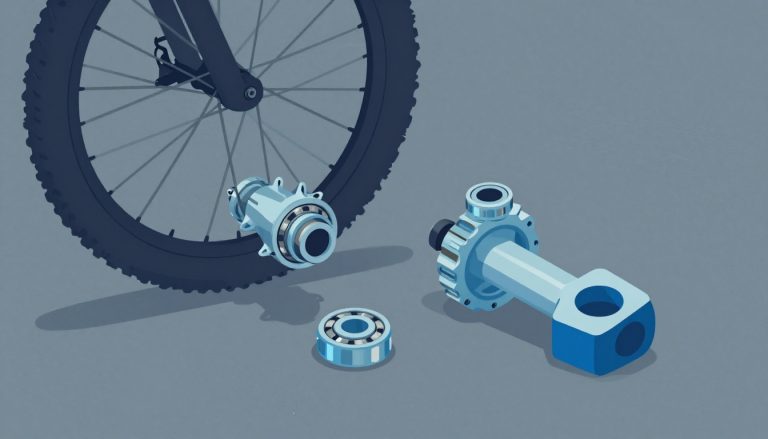 changer le roulement de roue arrière VTT