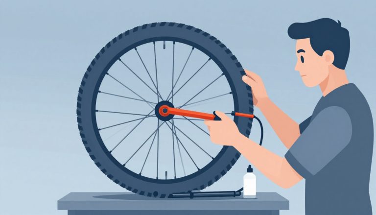 démonter un pneu tubeless VTT