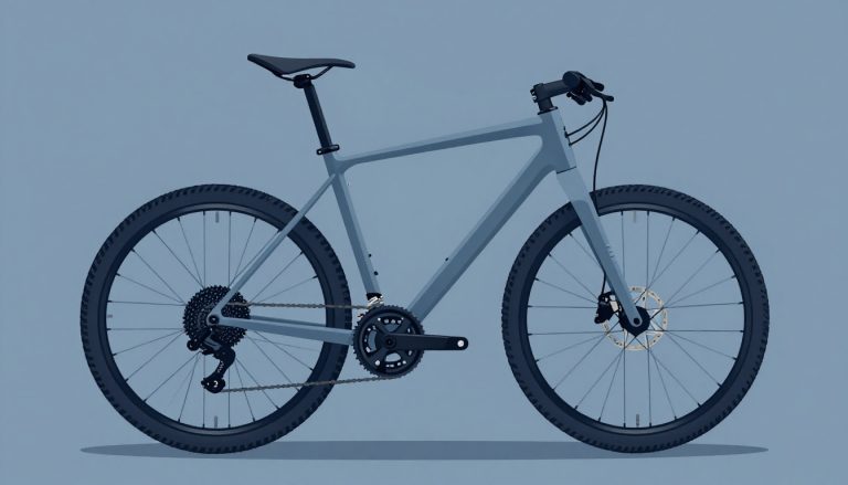Une main serre le guidon d’un VTT avec une clé Allen.