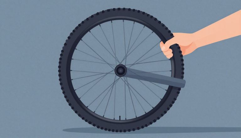 Jante de VTT vue de profil avec valve tubeless et intérieur étanche.