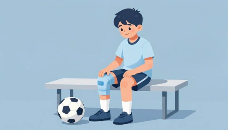 comment soigner Osgood-Schlatter enfant