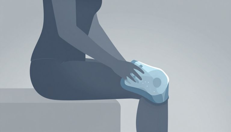 derrière du genou gonflé