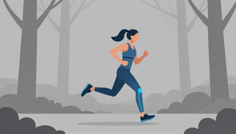 courir avec un syndrome de l'essuie-glace