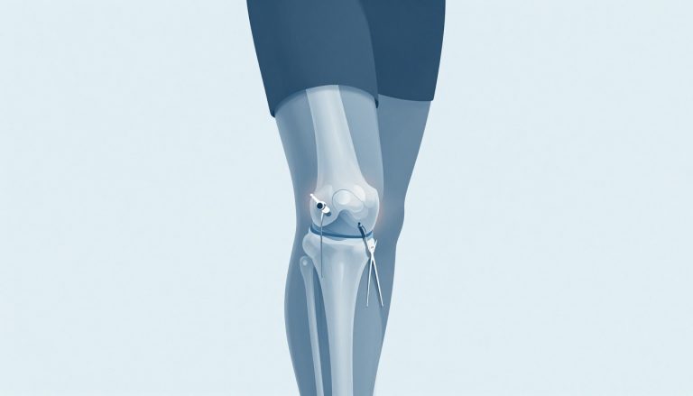 genou gonflé après arthroscopie