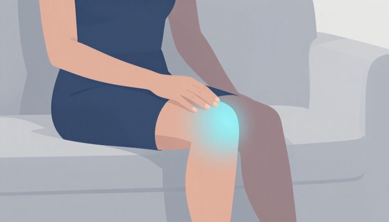 pourquoi genou gonflé