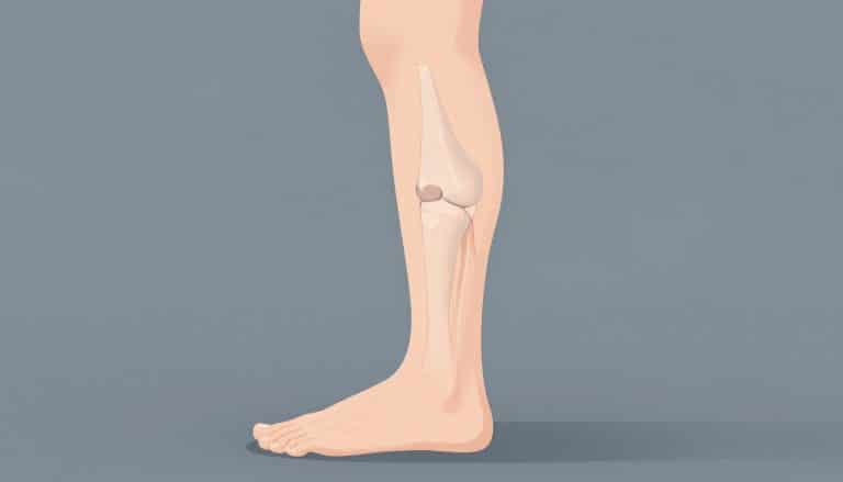 Illustration d’une jambe montrant la zone douloureuse derrière le genou.