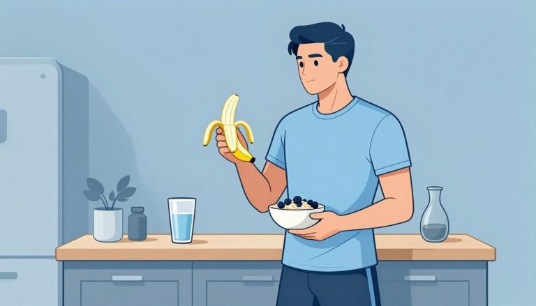 que manger avant course à pied