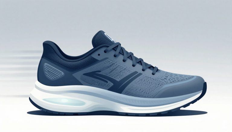 chaussure de running amorti