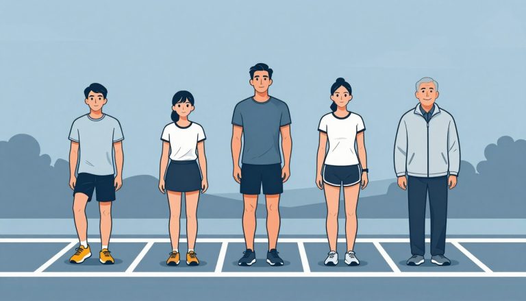 catégories d'âge en course à pied