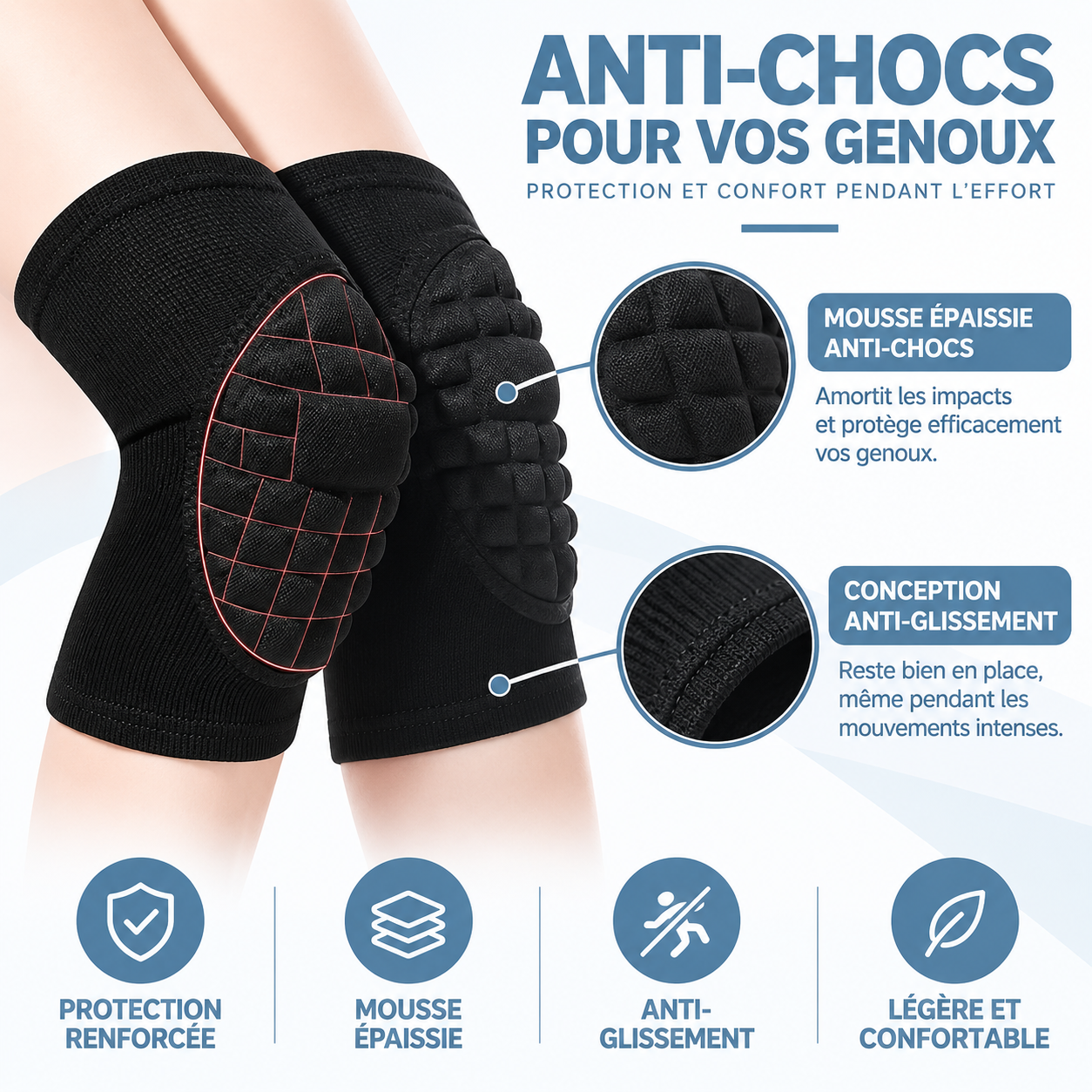 Protection Genou Handball – Image 3