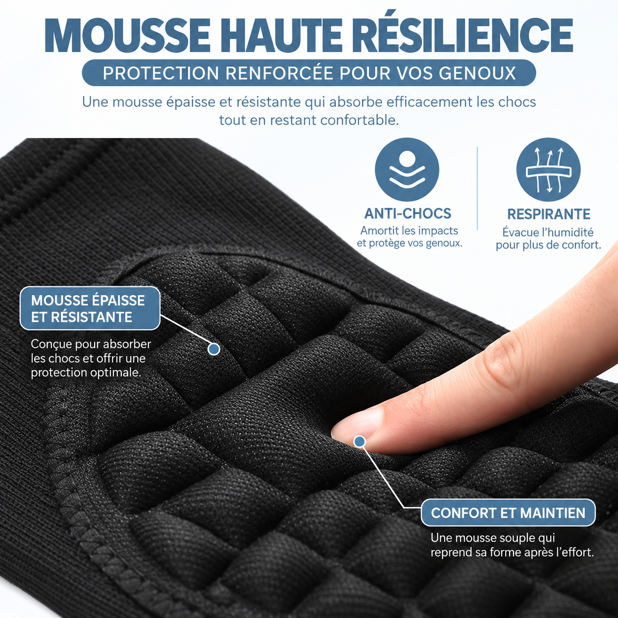 Protection Genou Handball – Image 4