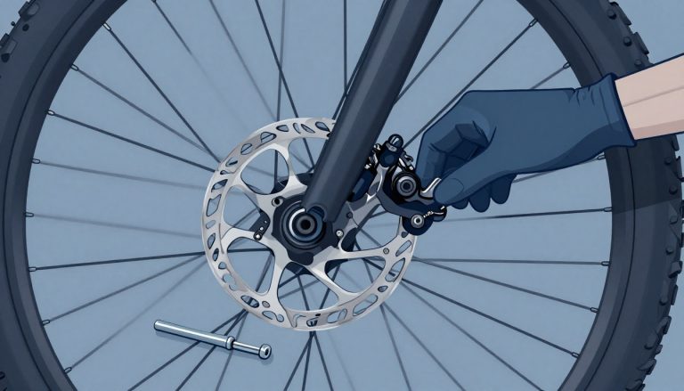 démonter des plaquettes de frein VTT